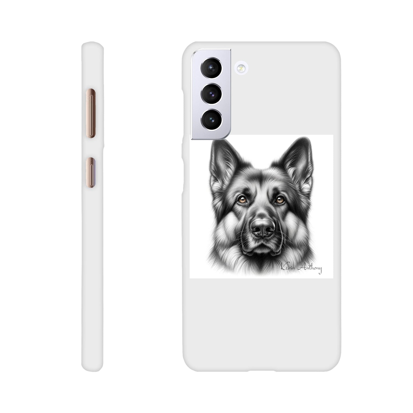 German Shepherd Phone Case - Slim case