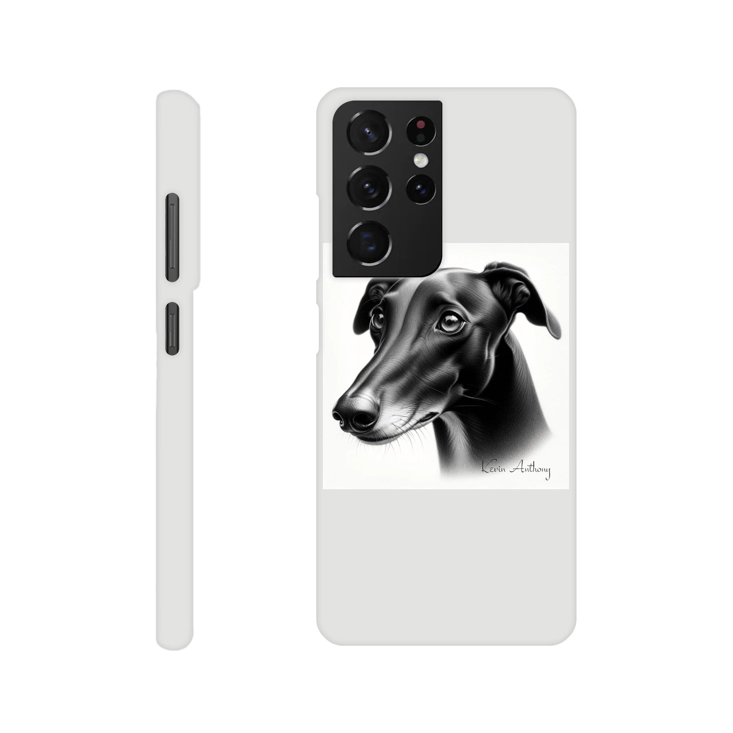 Greyhound Flexi Phone Case - Slim case