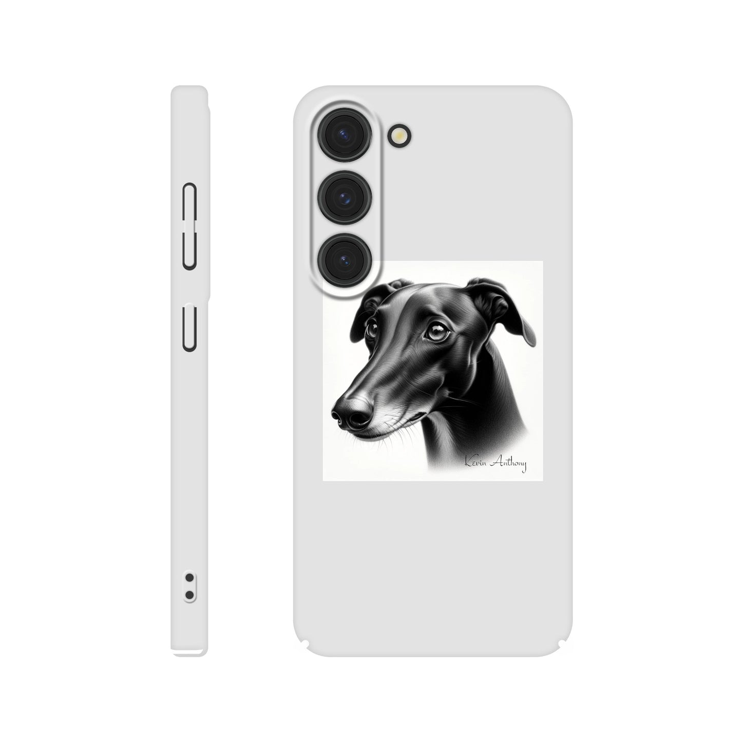 Greyhound Flexi Phone Case - Slim case