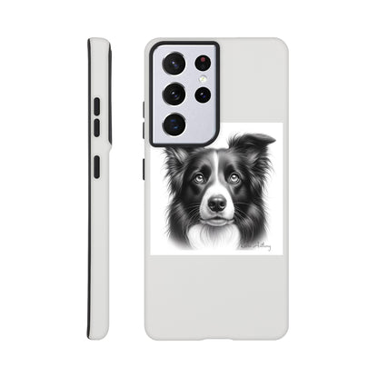 Border Collie Flexi Phone Case - Tough case