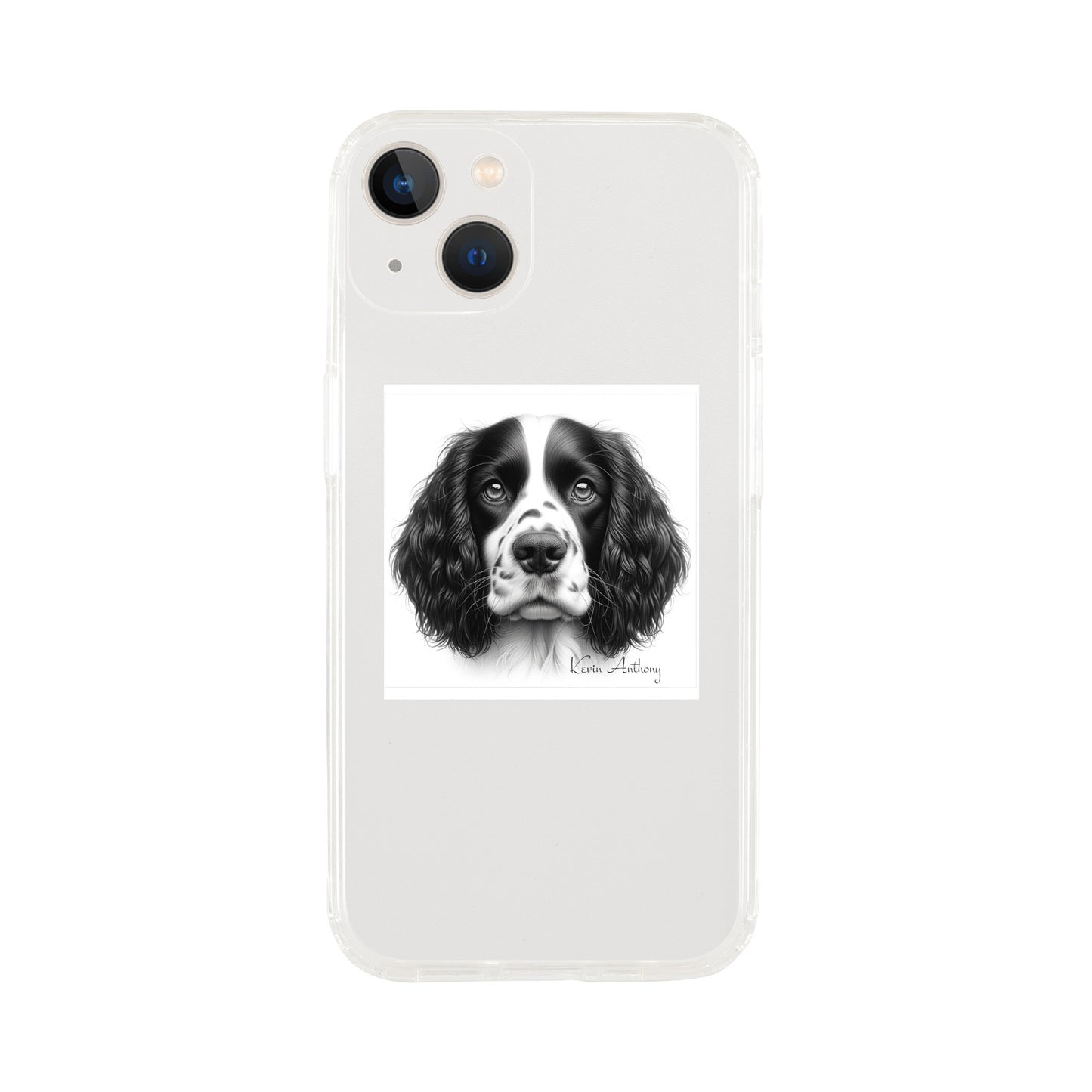 English Springer Spaniel Phone Case - Clear case