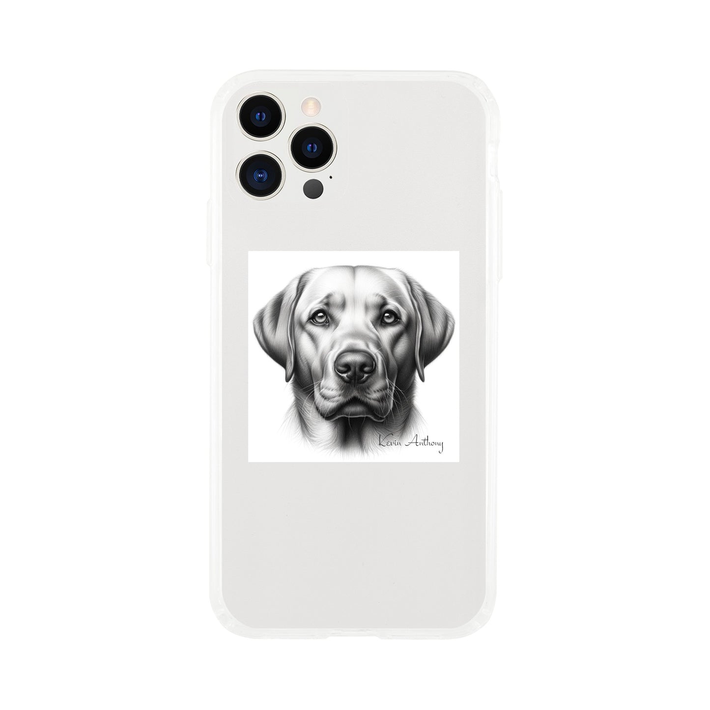 Labrador Retriever Phone Case - Clear case