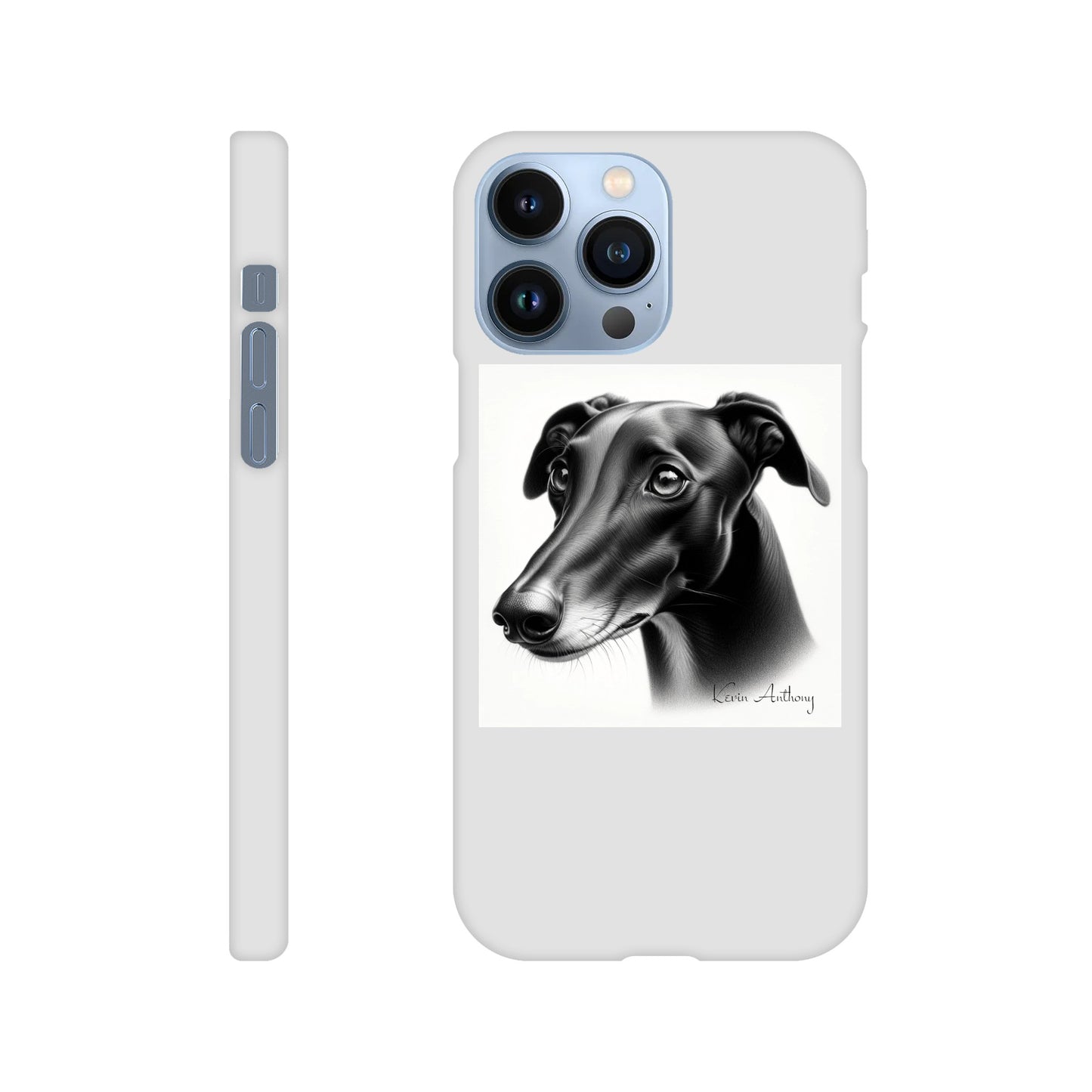 Greyhound Flexi Phone Case - Slim case