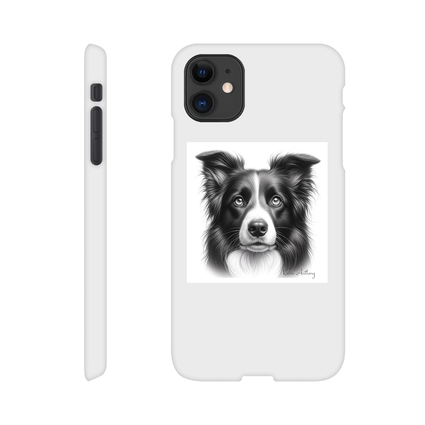 Border Collie Phone Case - Slim case