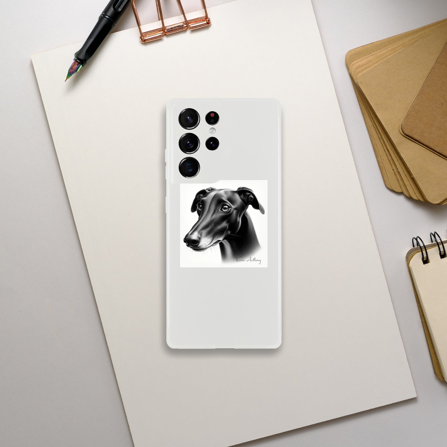 Greyhound Flexi Phone Case
