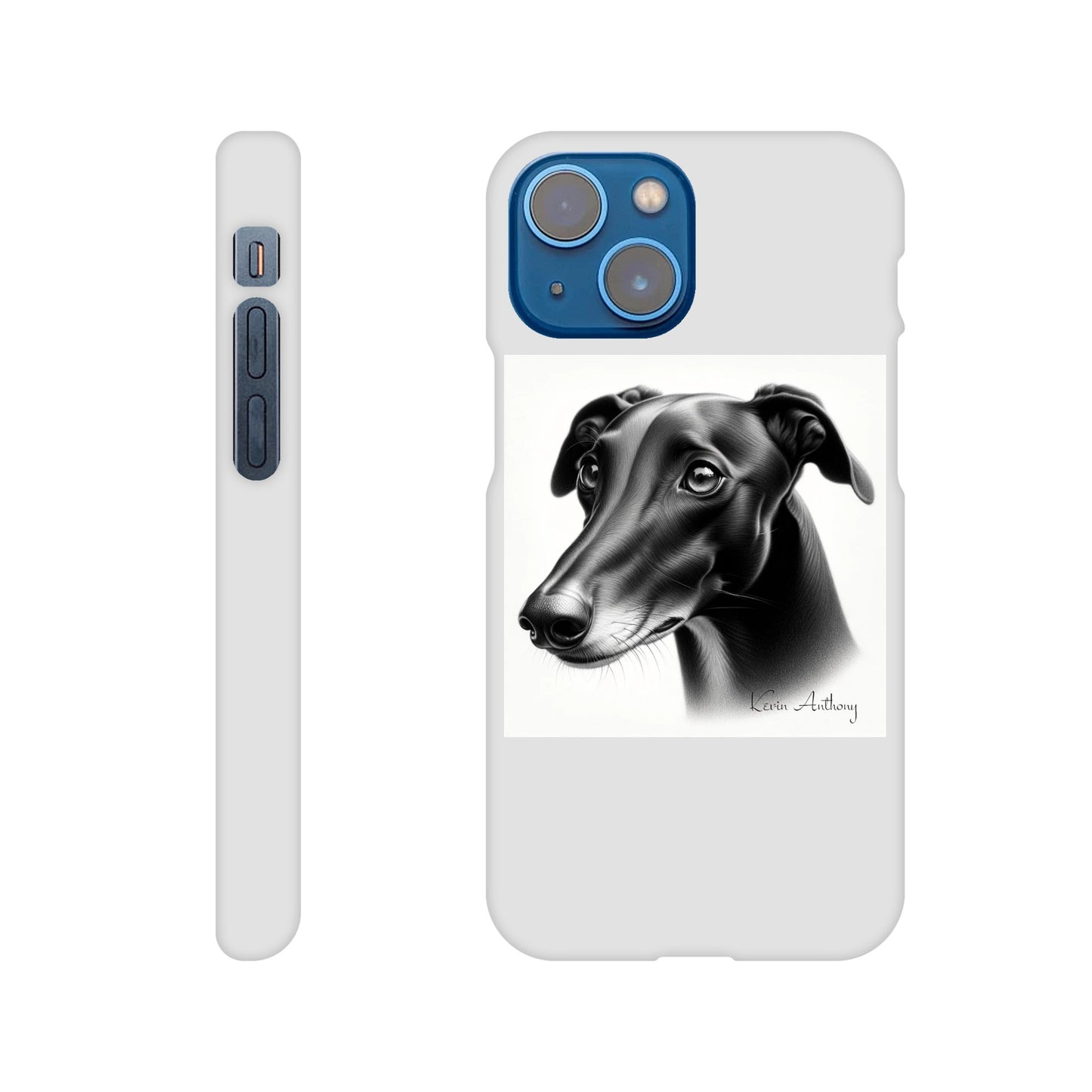 Greyhound Flexi Phone Case - Slim case