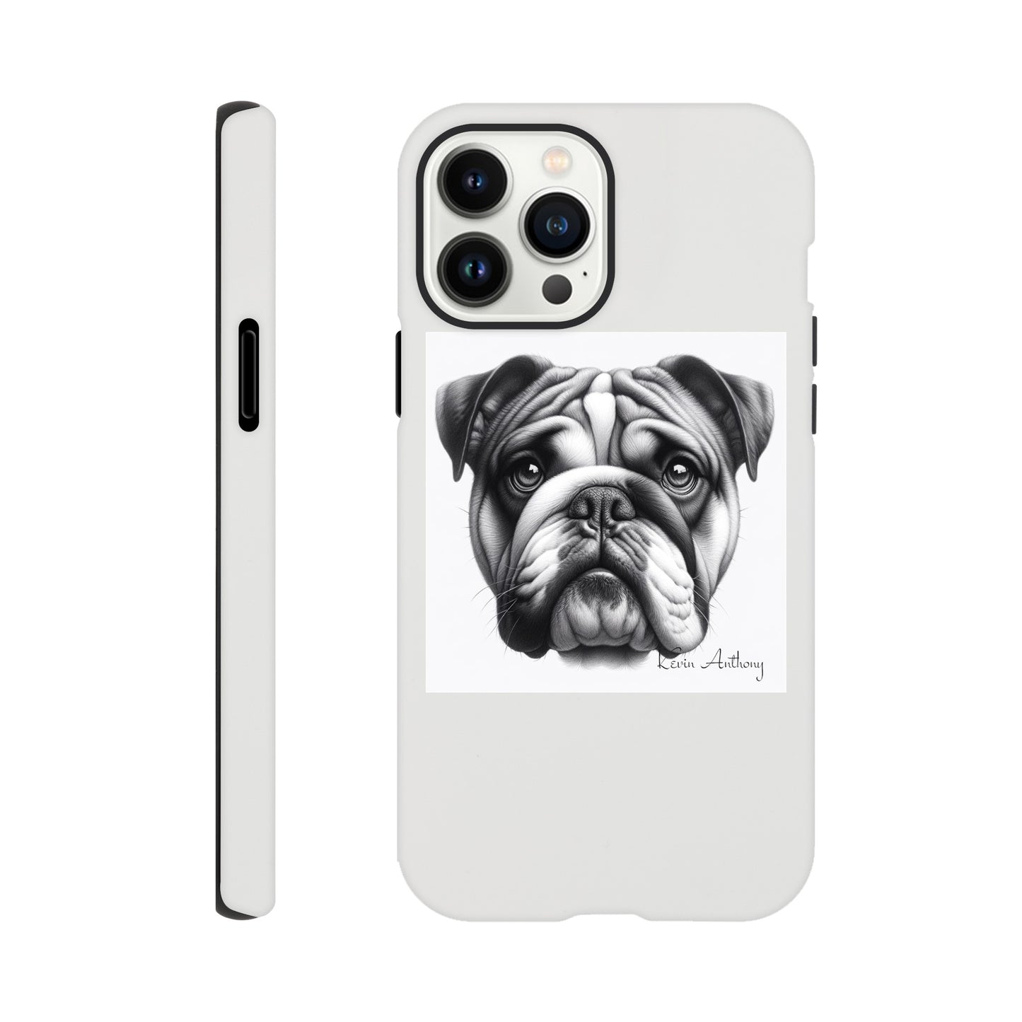 Bulldog Phone Case - Tough case