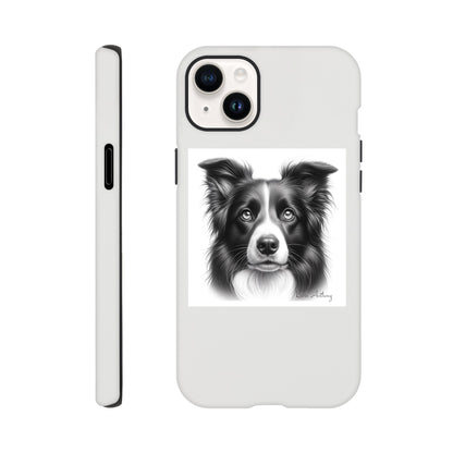 Border Collie Flexi Phone Case - Tough case