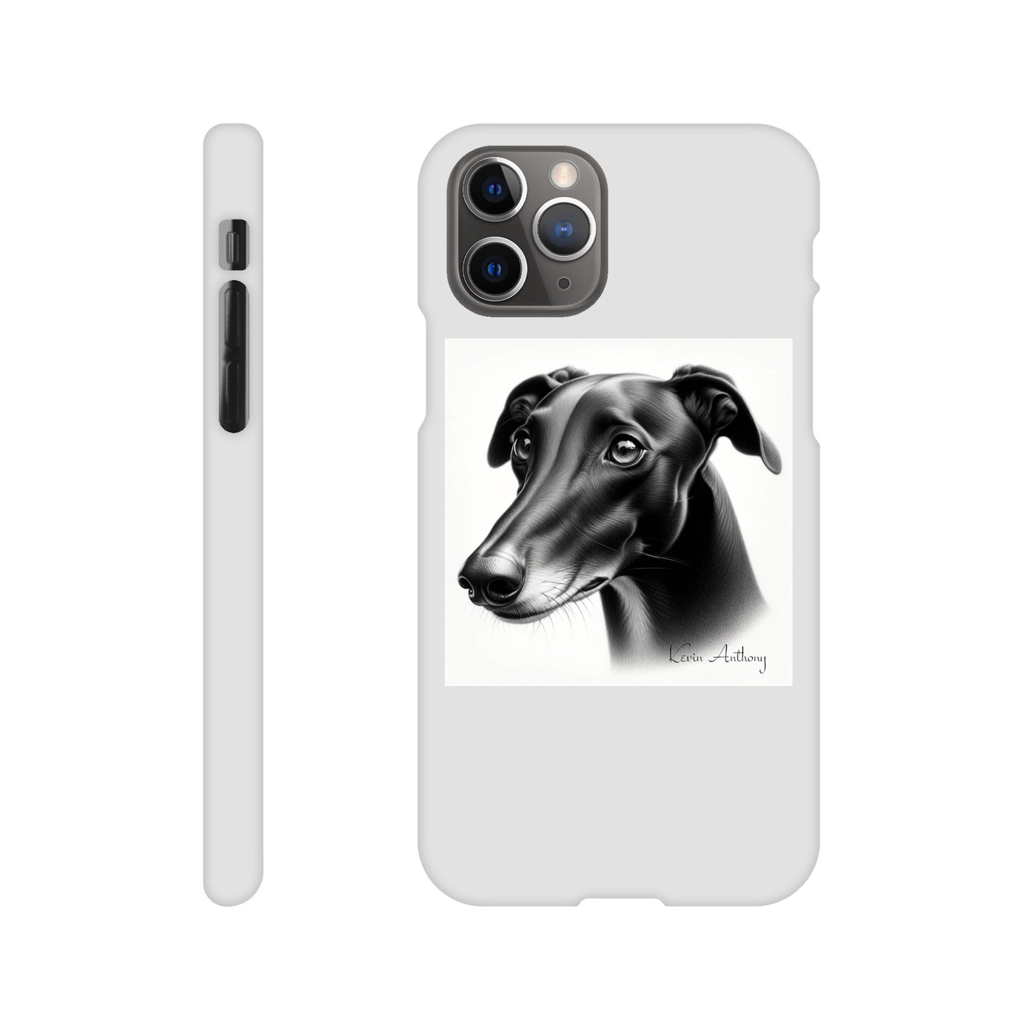 Greyhound Flexi Phone Case - Slim case