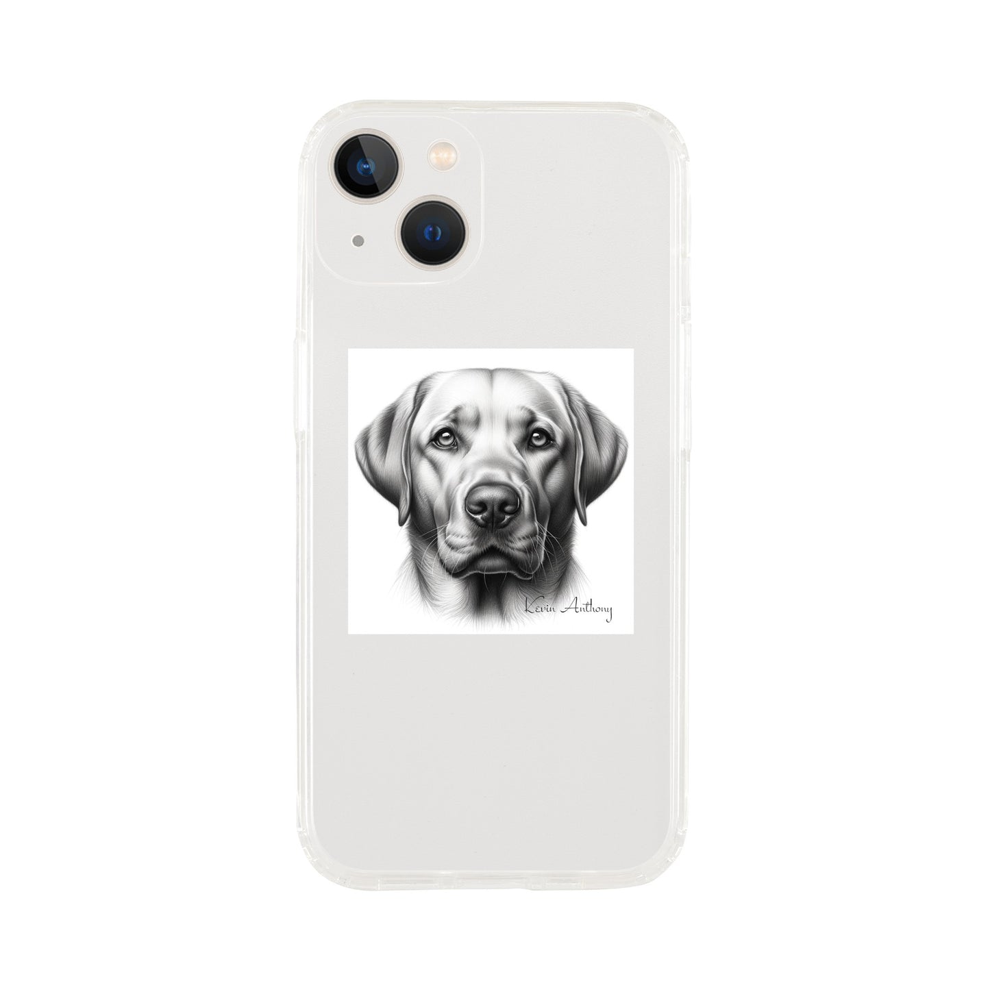 Labrador Retriever Phone Case - Clear case