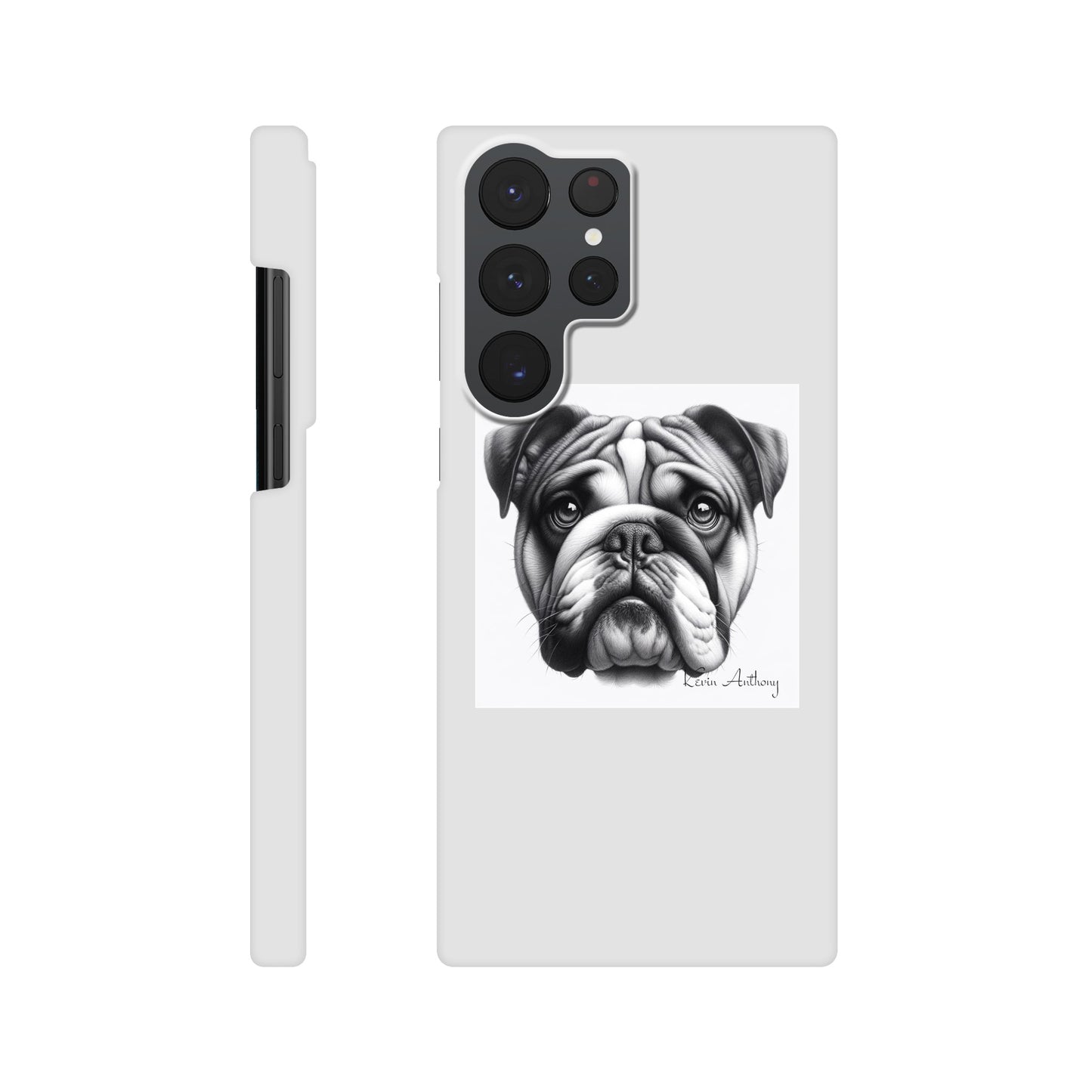Bulldog Phone Case - Slim case