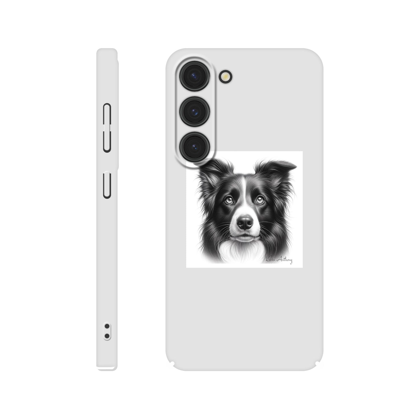 Border Collie Phone Case - Slim case