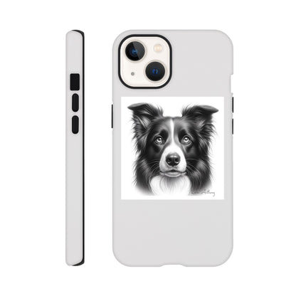 Border Collie Flexi Phone Case - Tough case