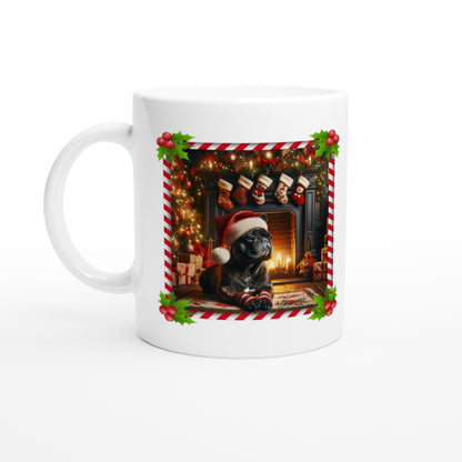 French Bulldog Christmas 11oz Ceramic Mug