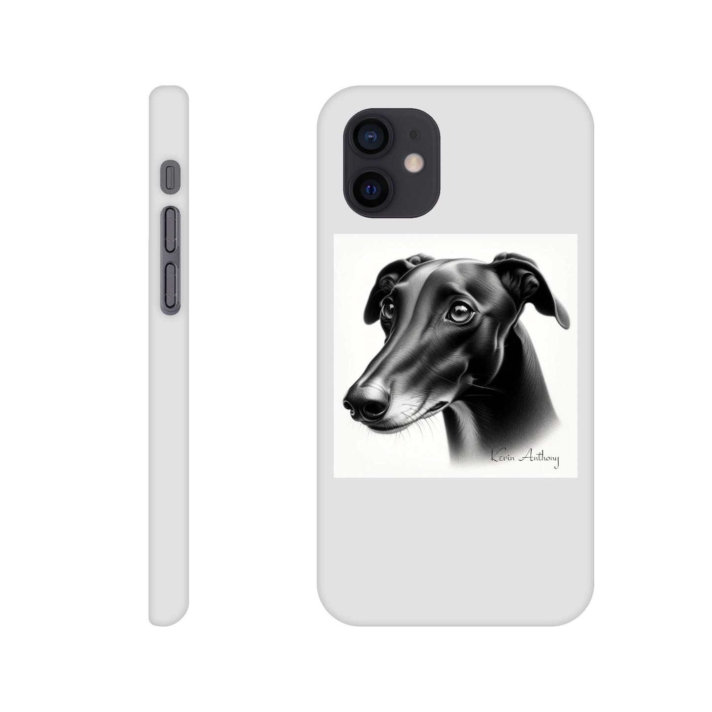 Greyhound Flexi Phone Case - Slim case