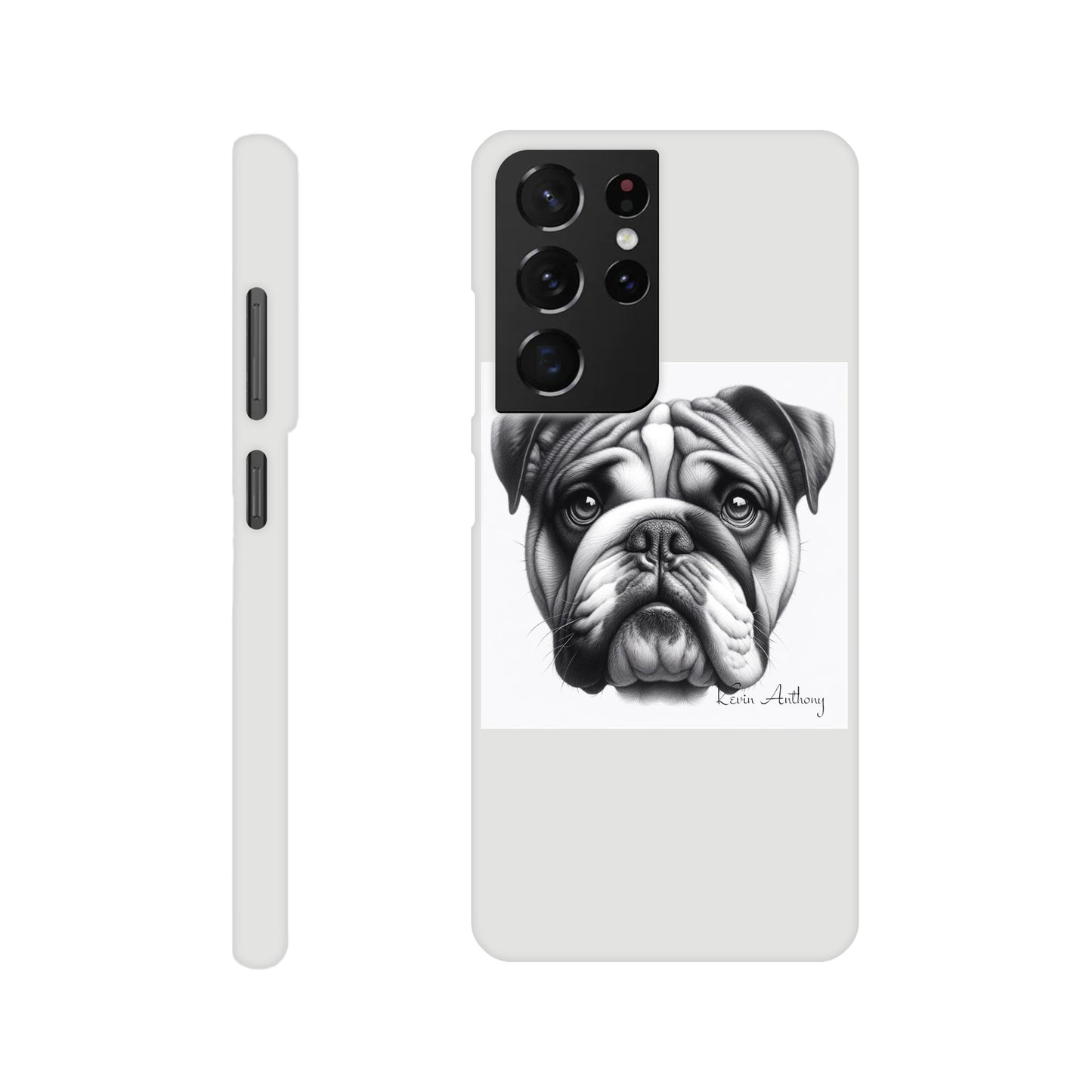Bulldog Phone Case - Slim case