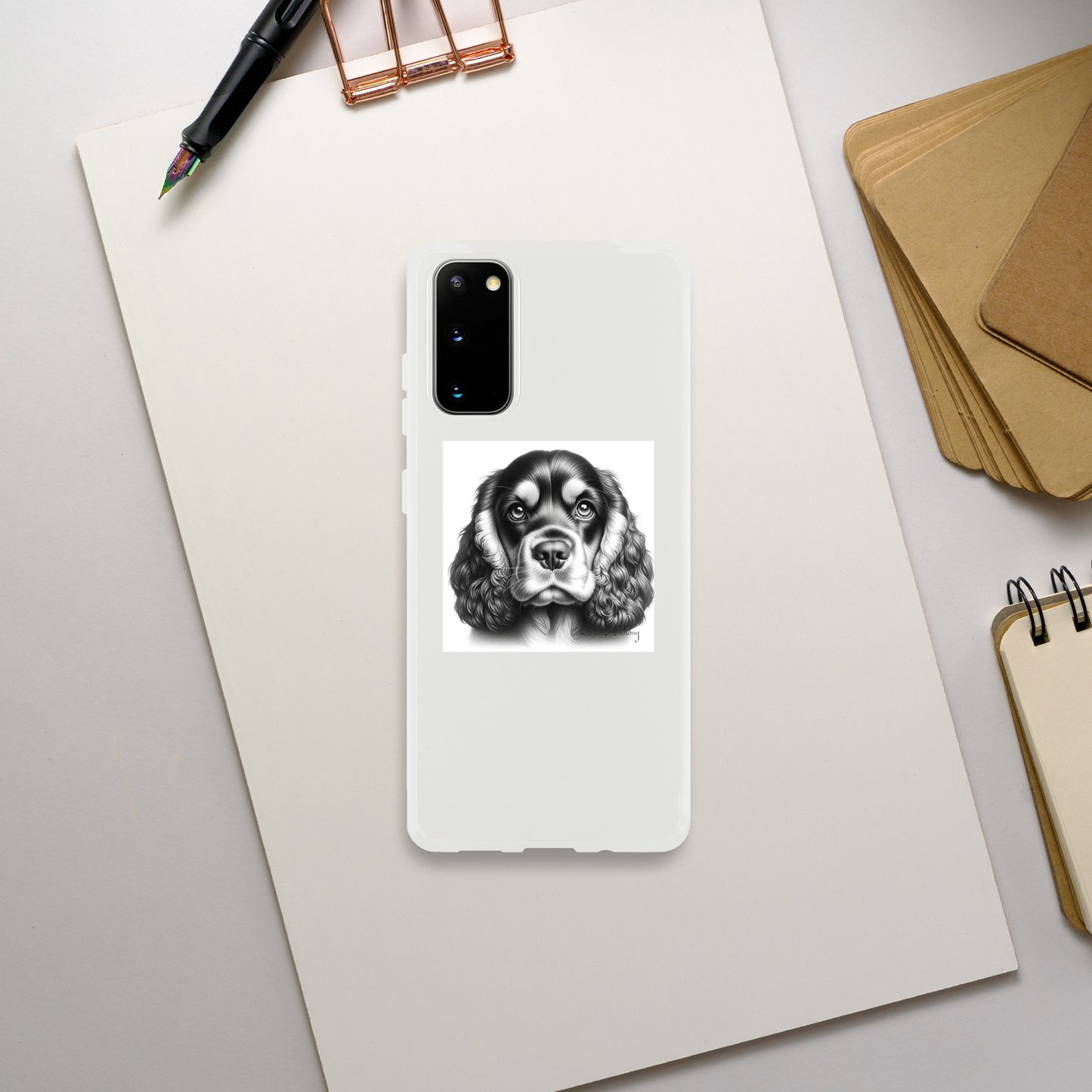 Cocker Spaniel Flexi Phone Case