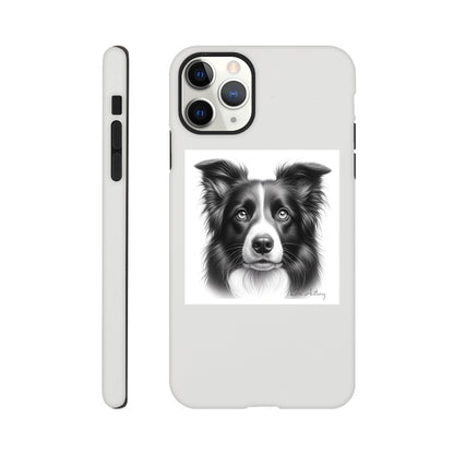 Border Collie Flexi Phone Case - Tough case