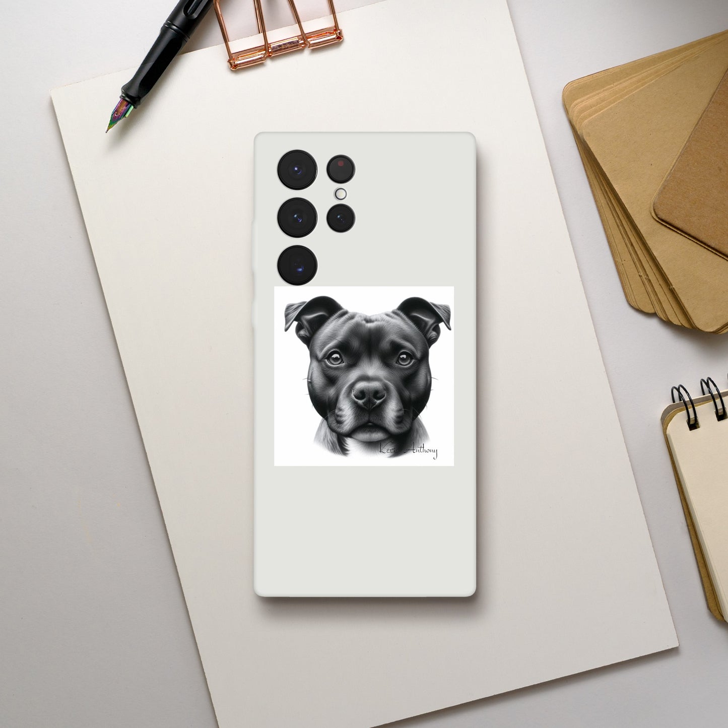 Staffordshire Bull Terrier Flexi Phone Case