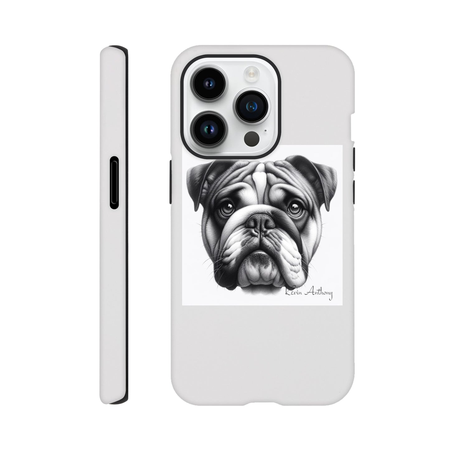 Bulldog Phone Case - Tough case