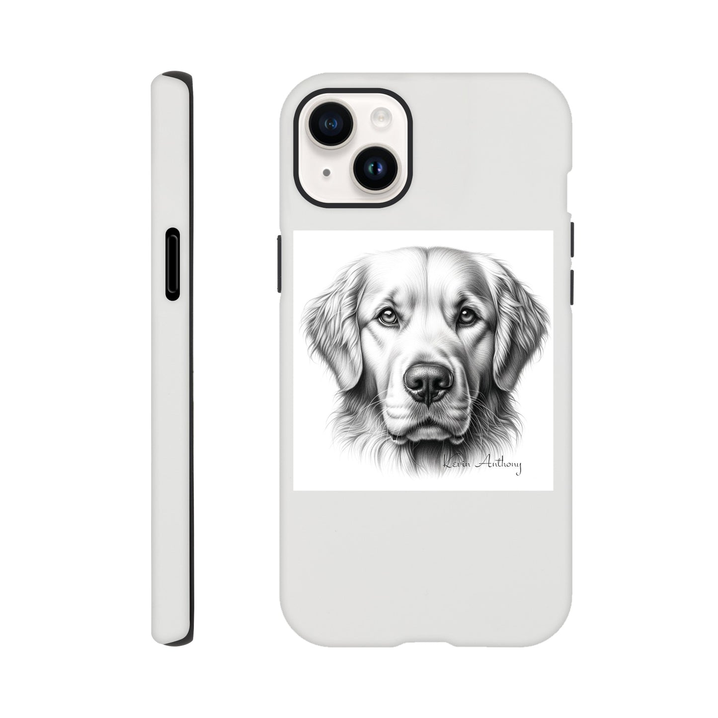 Golden Retriever Phone Case - Tough case