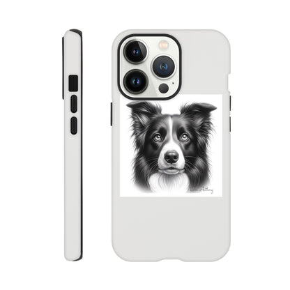 Border Collie Flexi Phone Case - Tough case