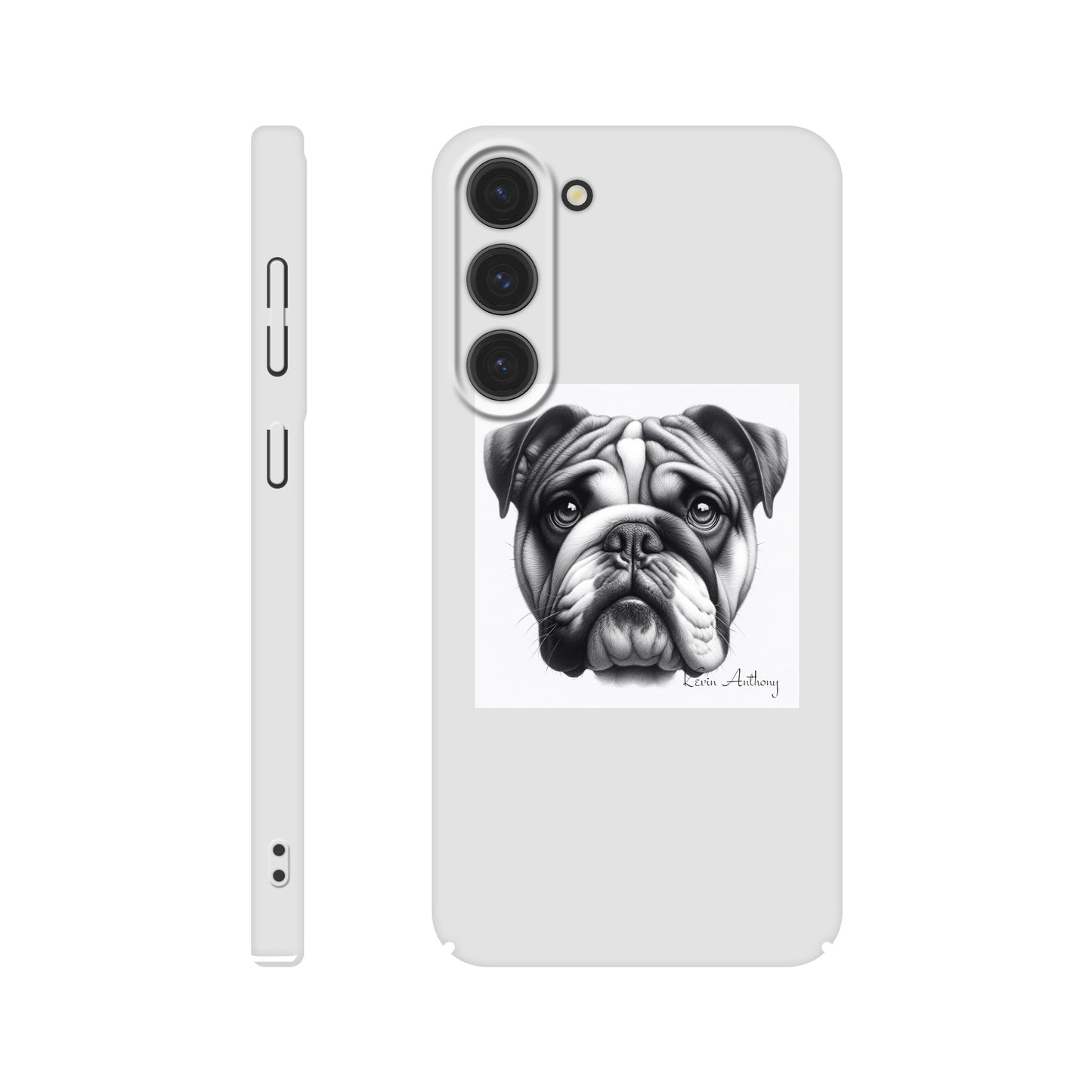 Bulldog Phone Case - Slim case