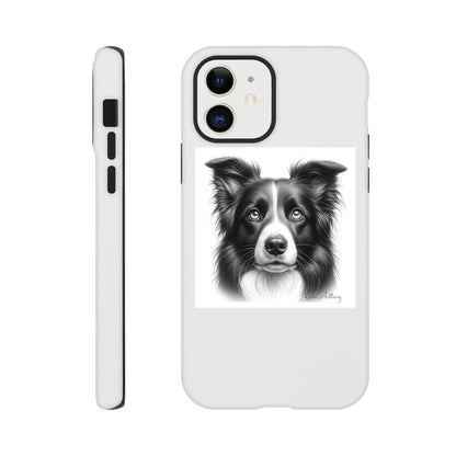 Border Collie Flexi Phone Case - Tough case