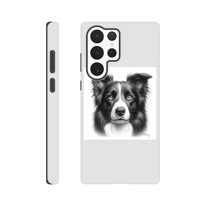 Border Collie Flexi Phone Case - Tough case