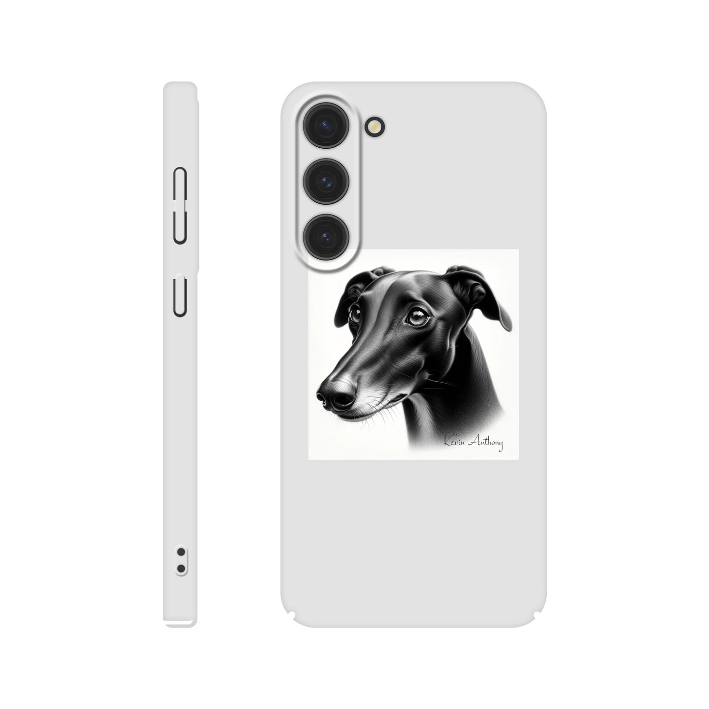 Greyhound Flexi Phone Case - Slim case