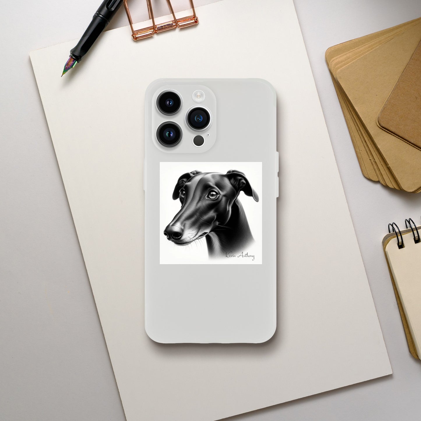 Greyhound Flexi Phone Case
