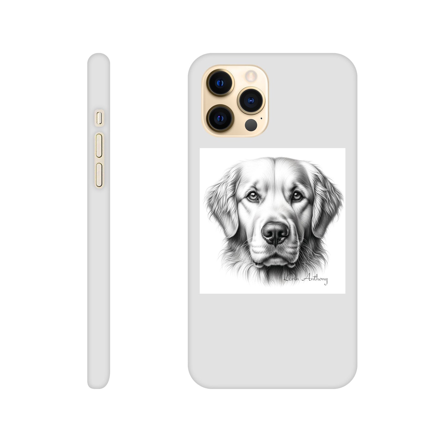 Golden Retriever Phone Case - Slim case
