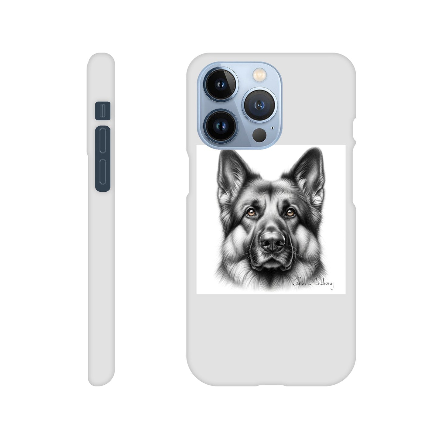 German Shepherd Phone Case - Slim case