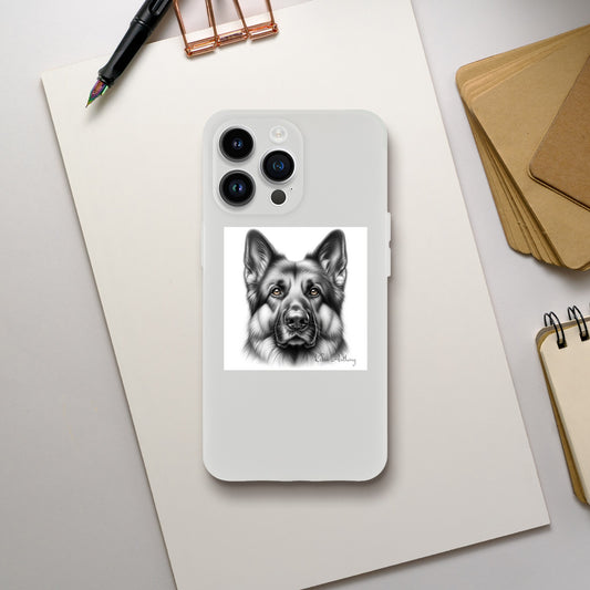 German Shepherd Flexi Phone Case