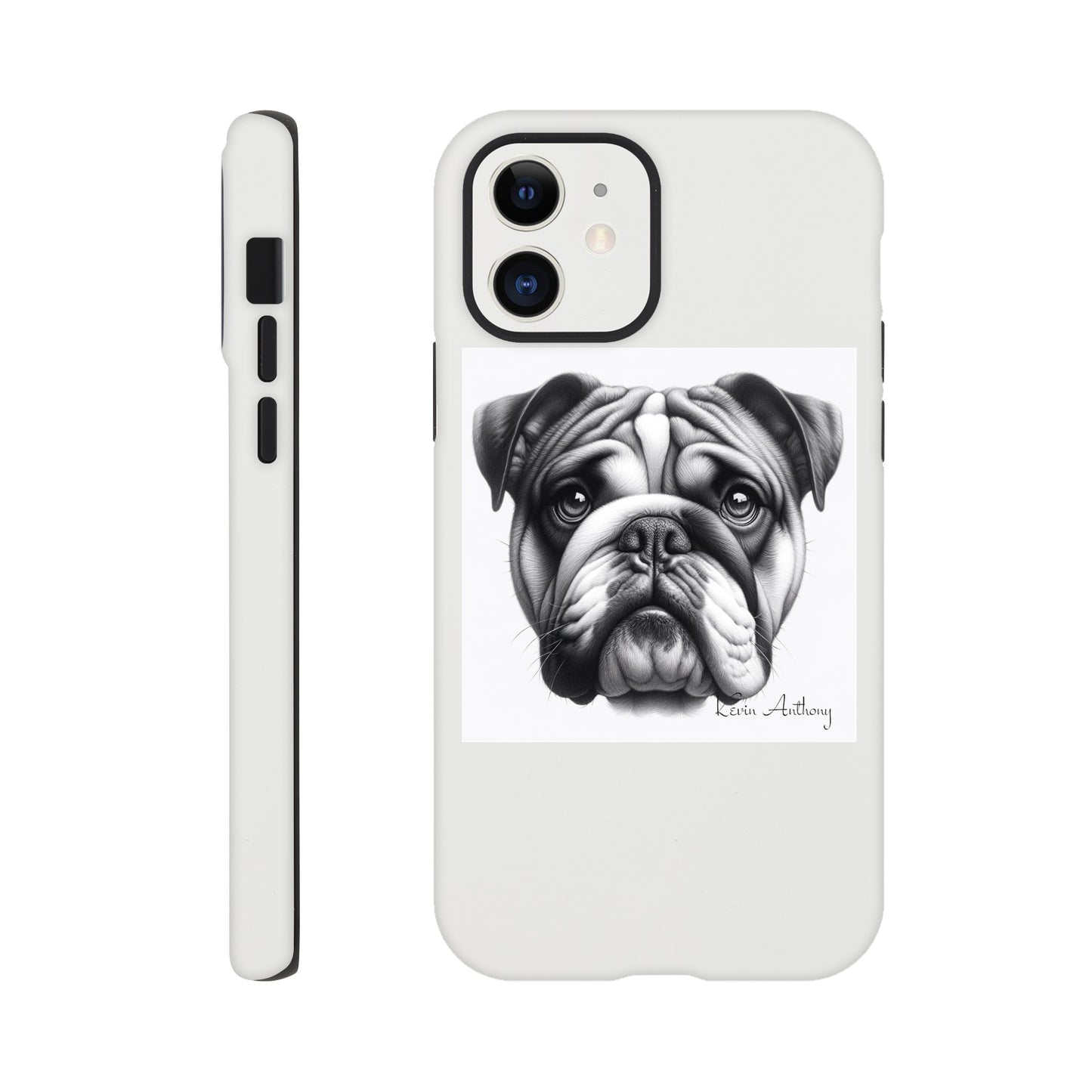 Bulldog Phone Case - Tough case