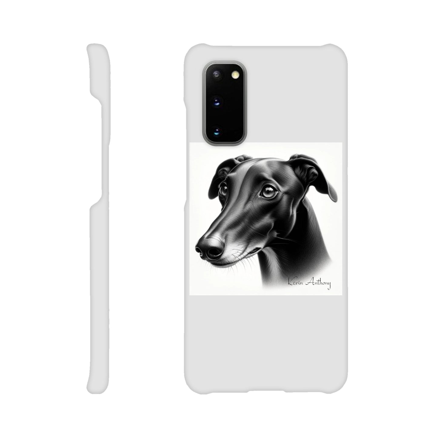 Greyhound Flexi Phone Case - Slim case