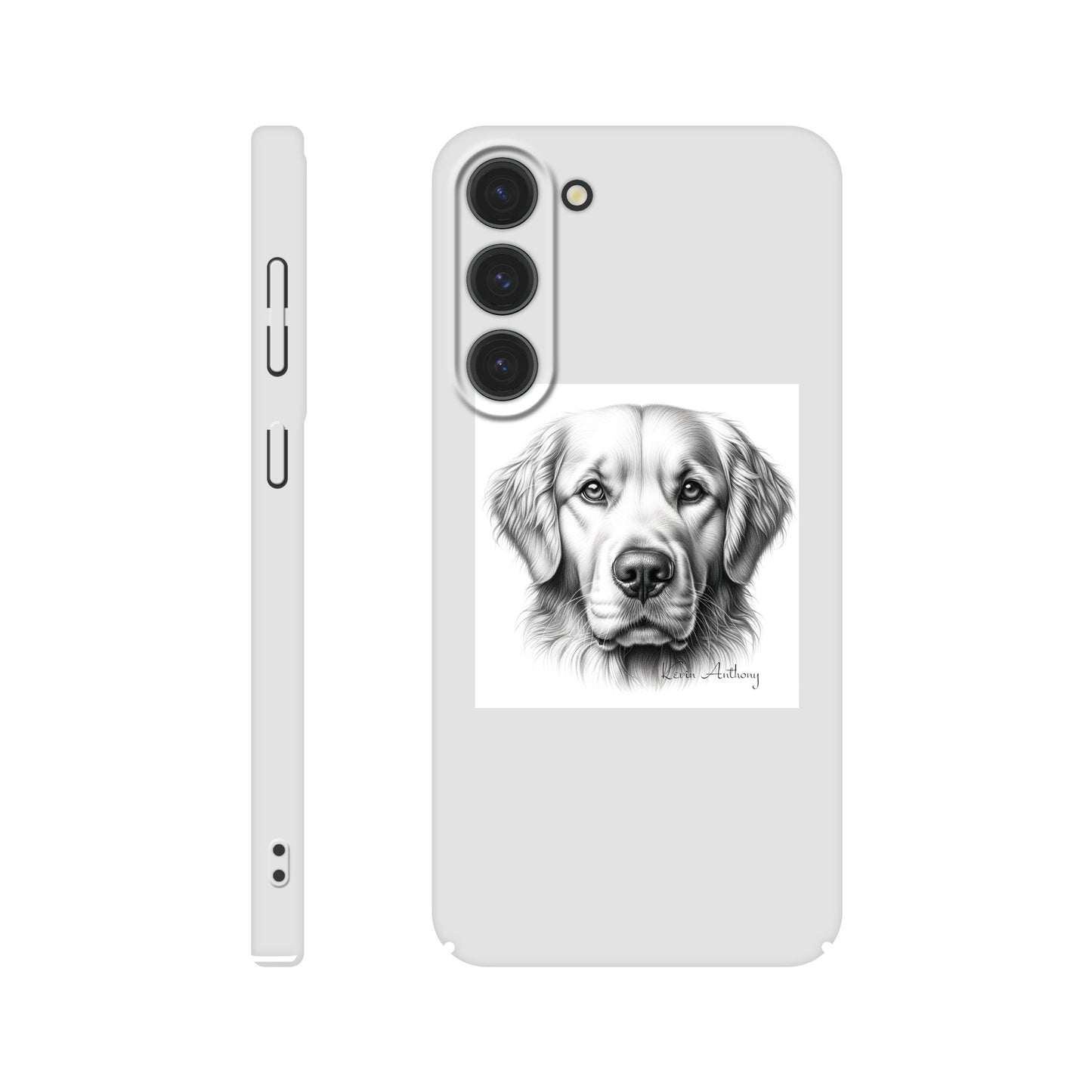Golden Retriever Phone Case - Slim case