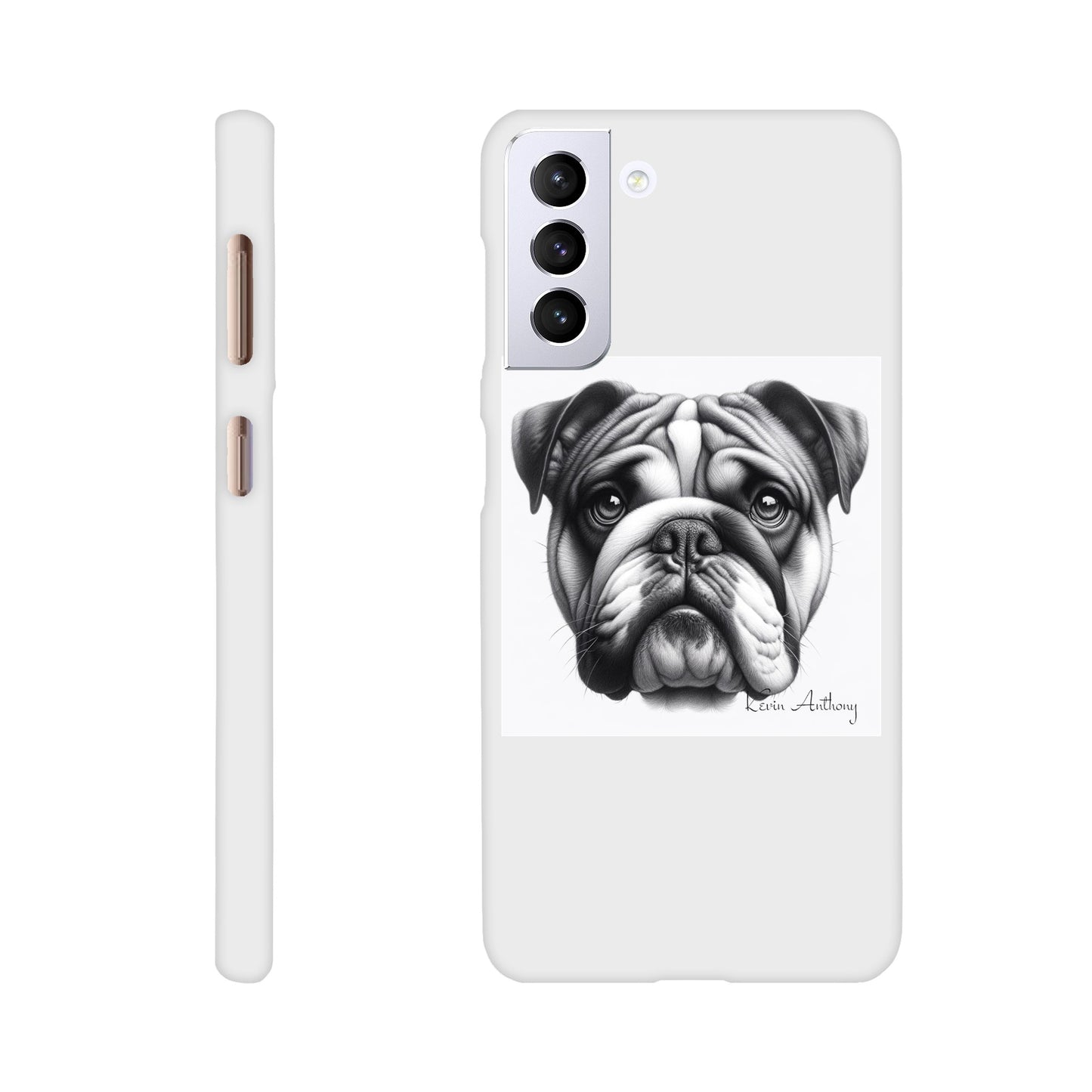 Bulldog Phone Case - Slim case