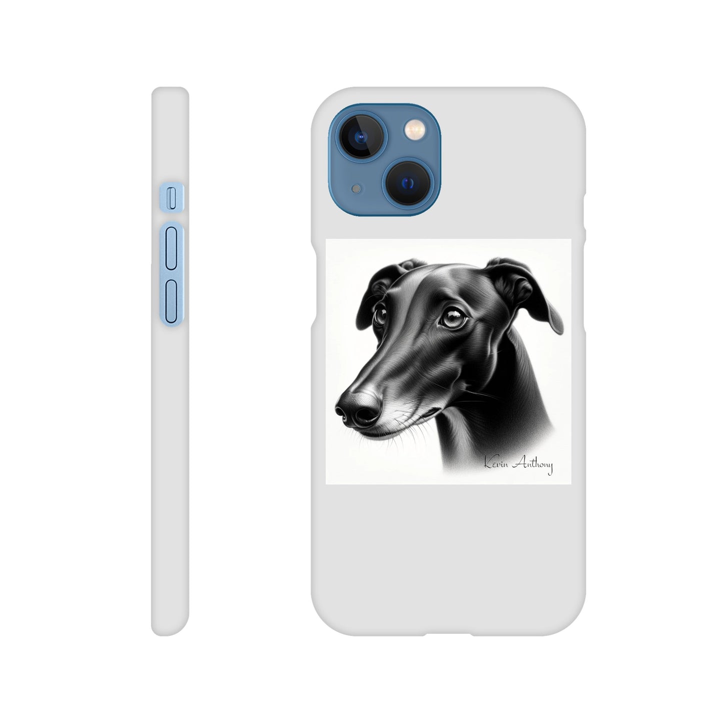 Greyhound Flexi Phone Case - Slim case