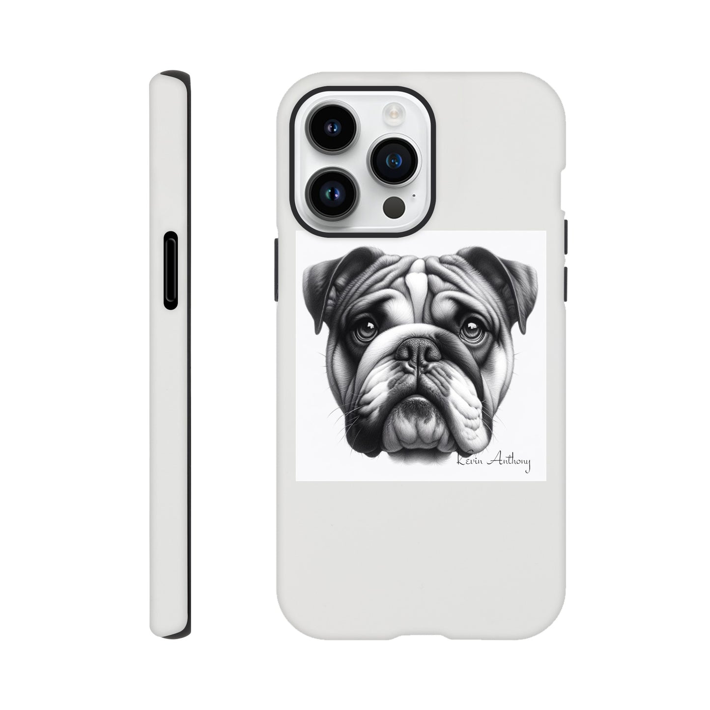 Bulldog Phone Case - Tough case