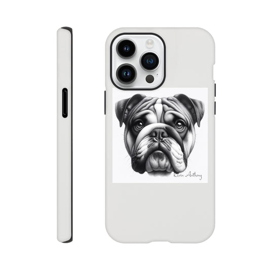 Bulldog Phone Case - Tough case