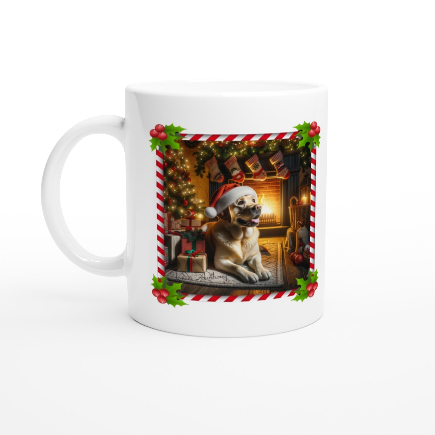 Labrador Retriever Christmas 11oz Ceramic Mug