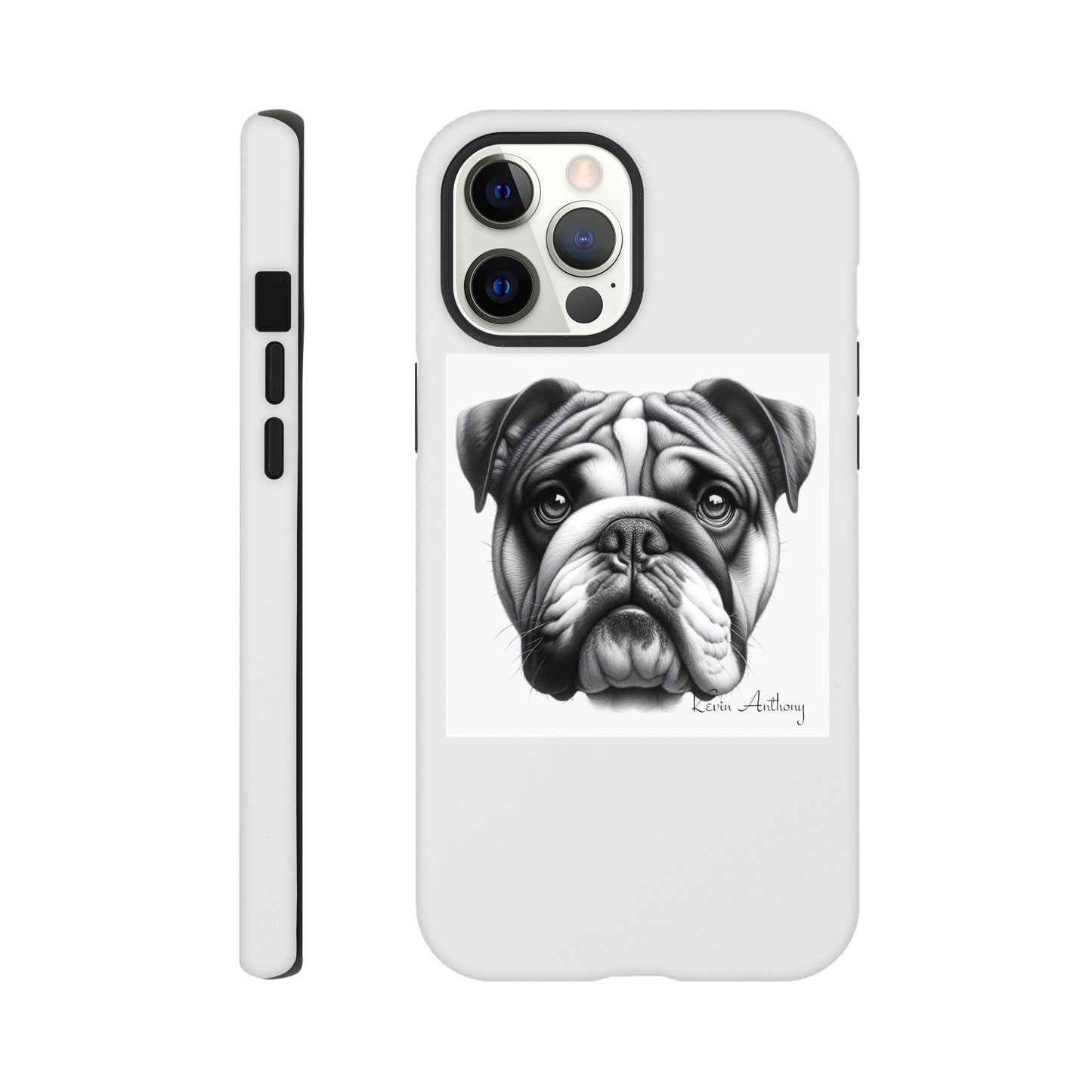 Bulldog Phone Case - Tough case
