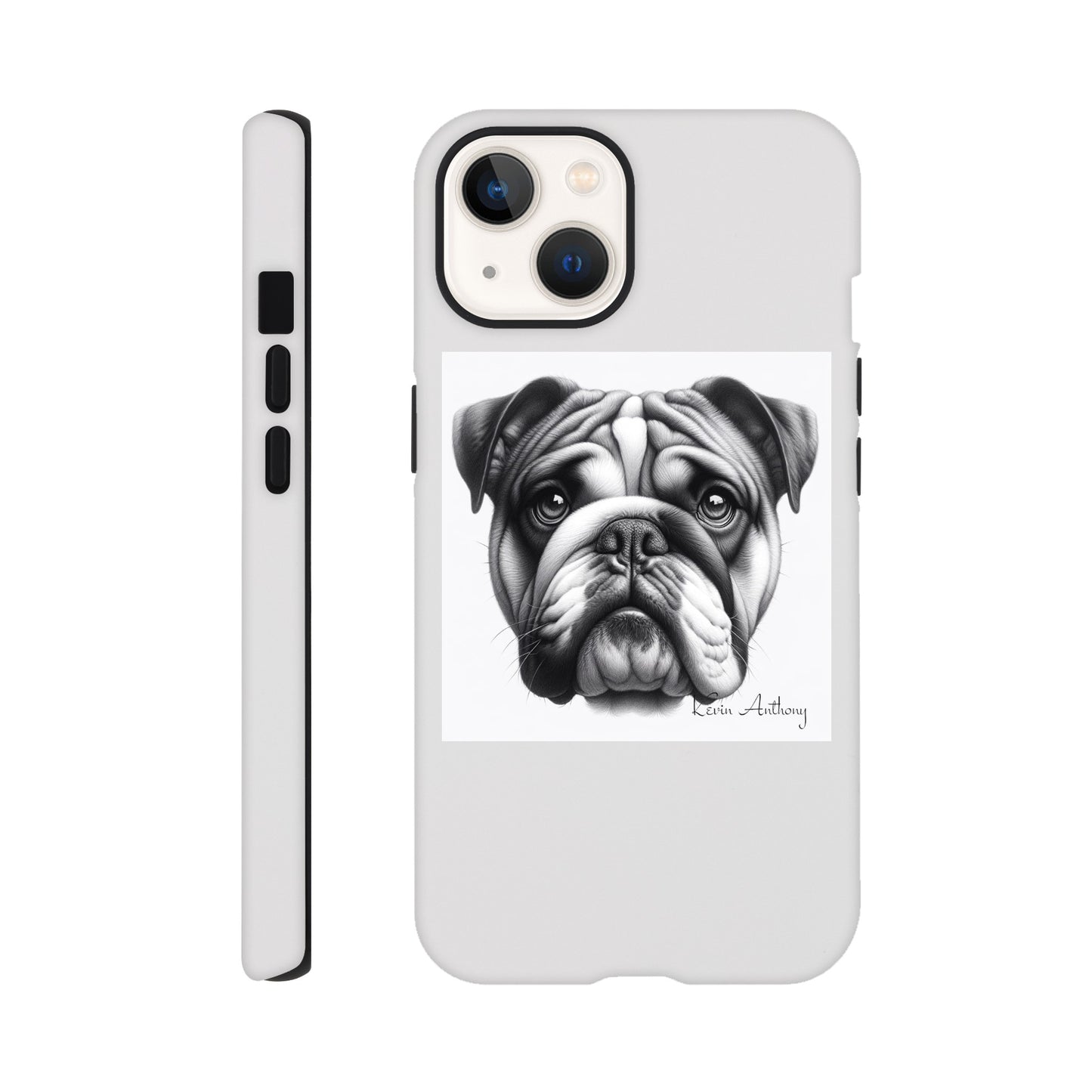 Bulldog Phone Case - Tough case