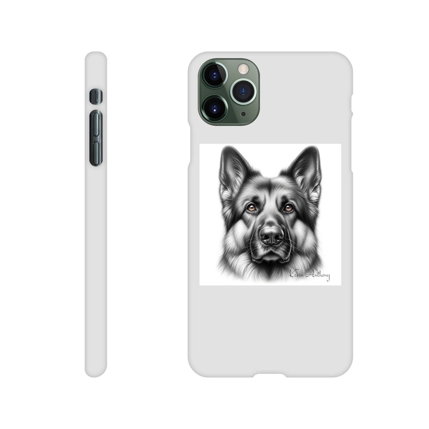 German Shepherd Phone Case - Slim case