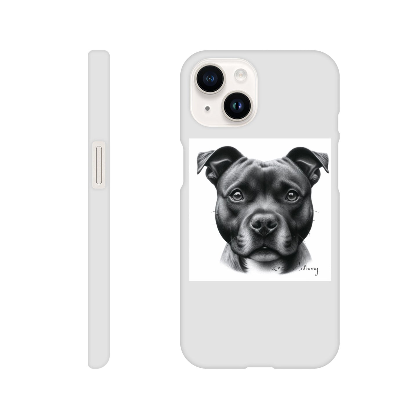 Staffordshire Bull Terrier Phone Case - Slim case