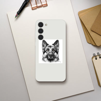 German Shepherd Flexi Phone Case