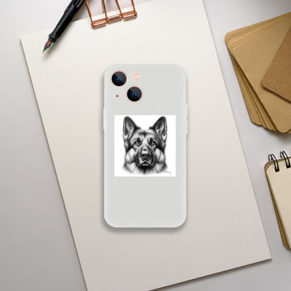 German Shepherd Flexi Phone Case