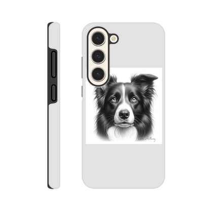 Border Collie Flexi Phone Case - Tough case
