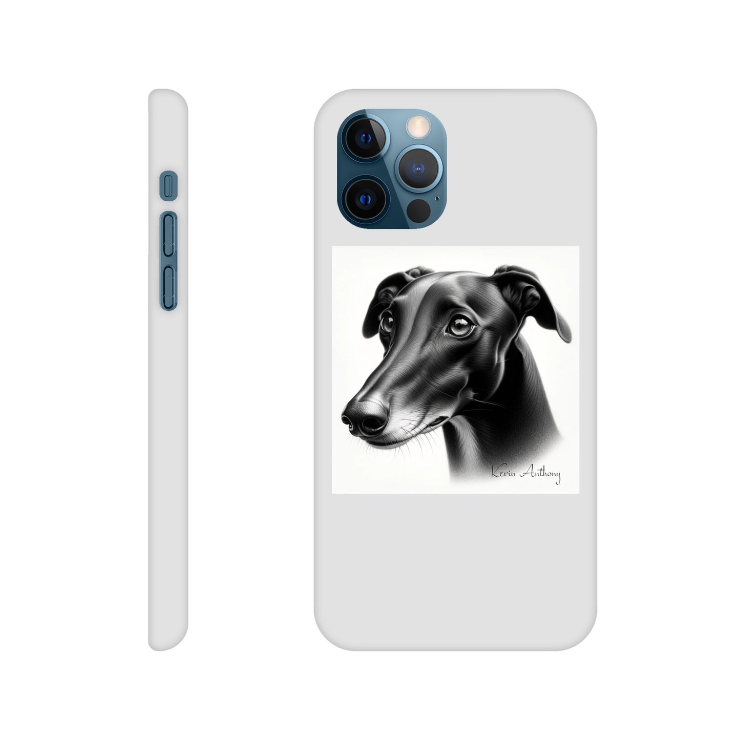 Greyhound Flexi Phone Case - Slim case